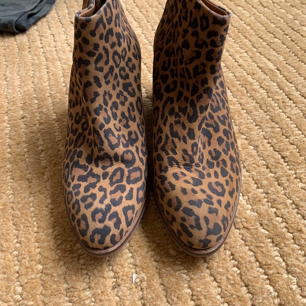 Leopard Print Booties - image 1